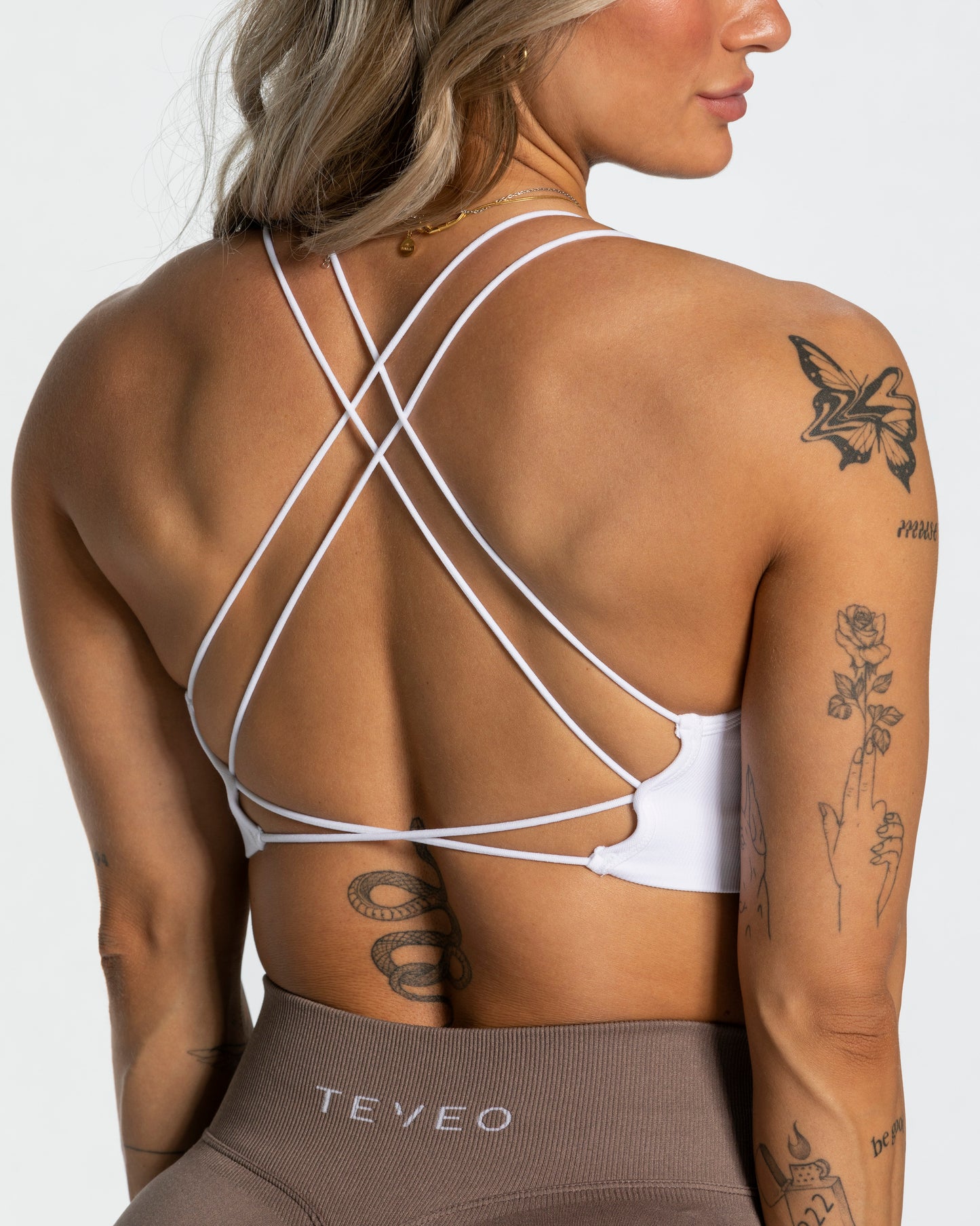 Everyday Backless Top "Weiß"
